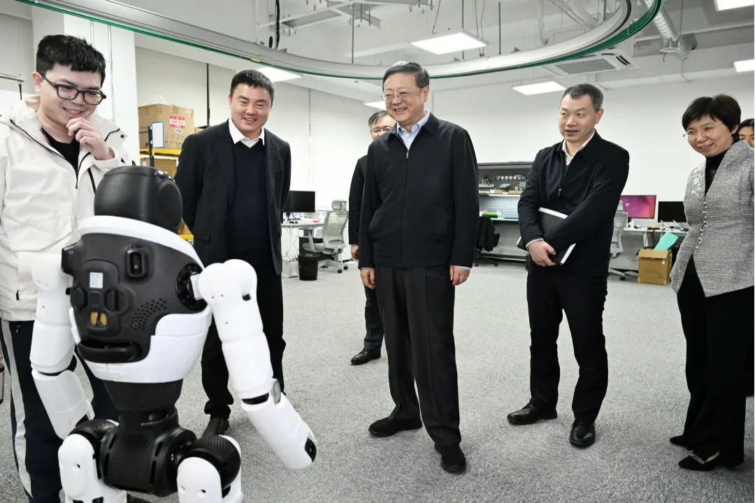 上海市委书记陈吉宁专题调研okpay机器人